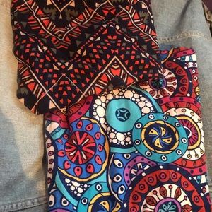 Lularoe TC Tall & Curvy Leggings Lot
